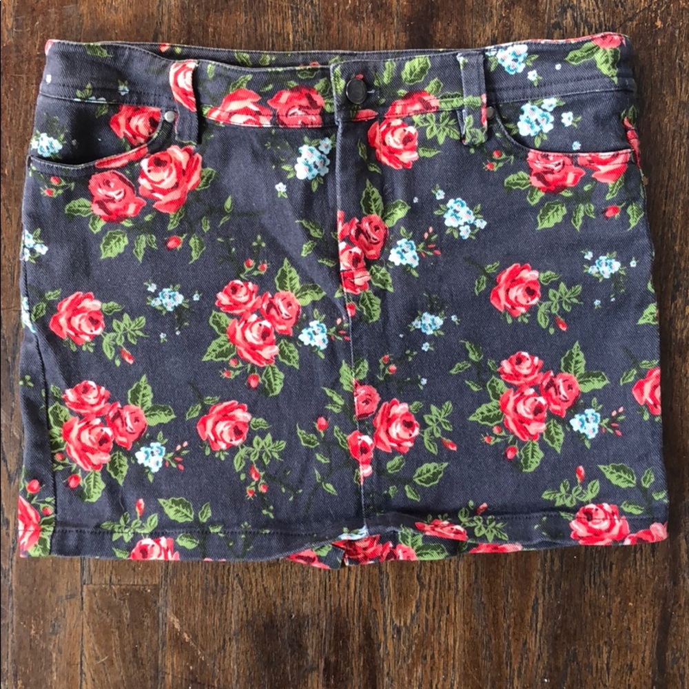 Heritage 1981 Floral Denim Mini